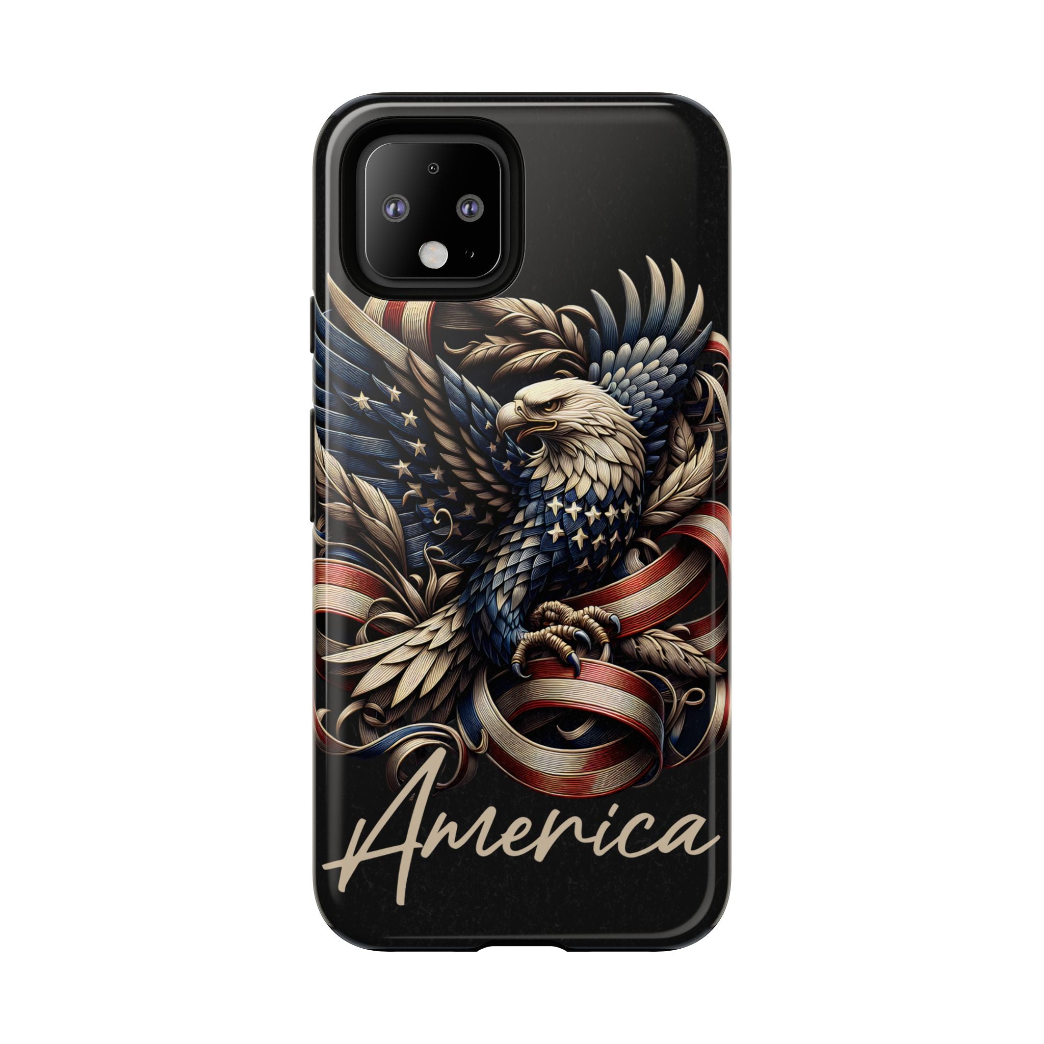 Phone Case - Patriotic American Eagle Design