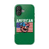 American Dog Flag Tough Phone Case — Patriotic USA Phone Case