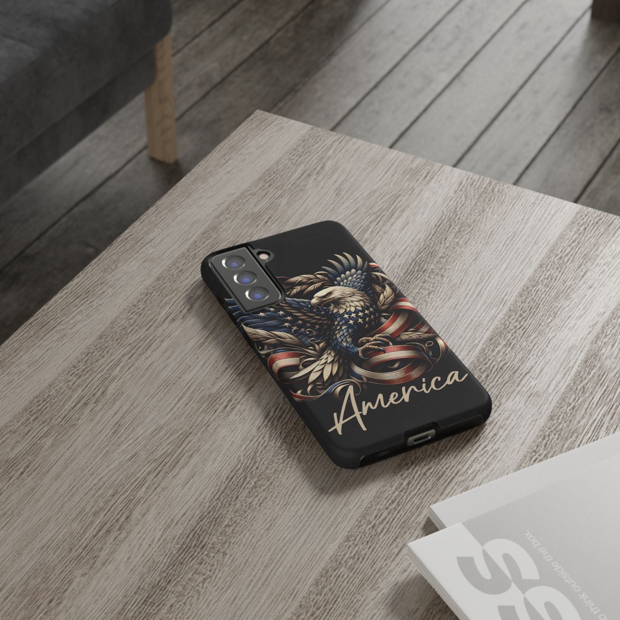 Phone Case - Patriotic American Eagle Design