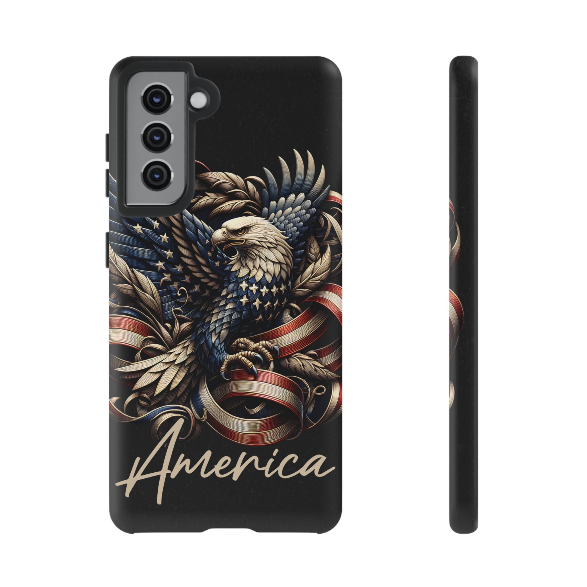 Phone Case - Patriotic American Eagle Design