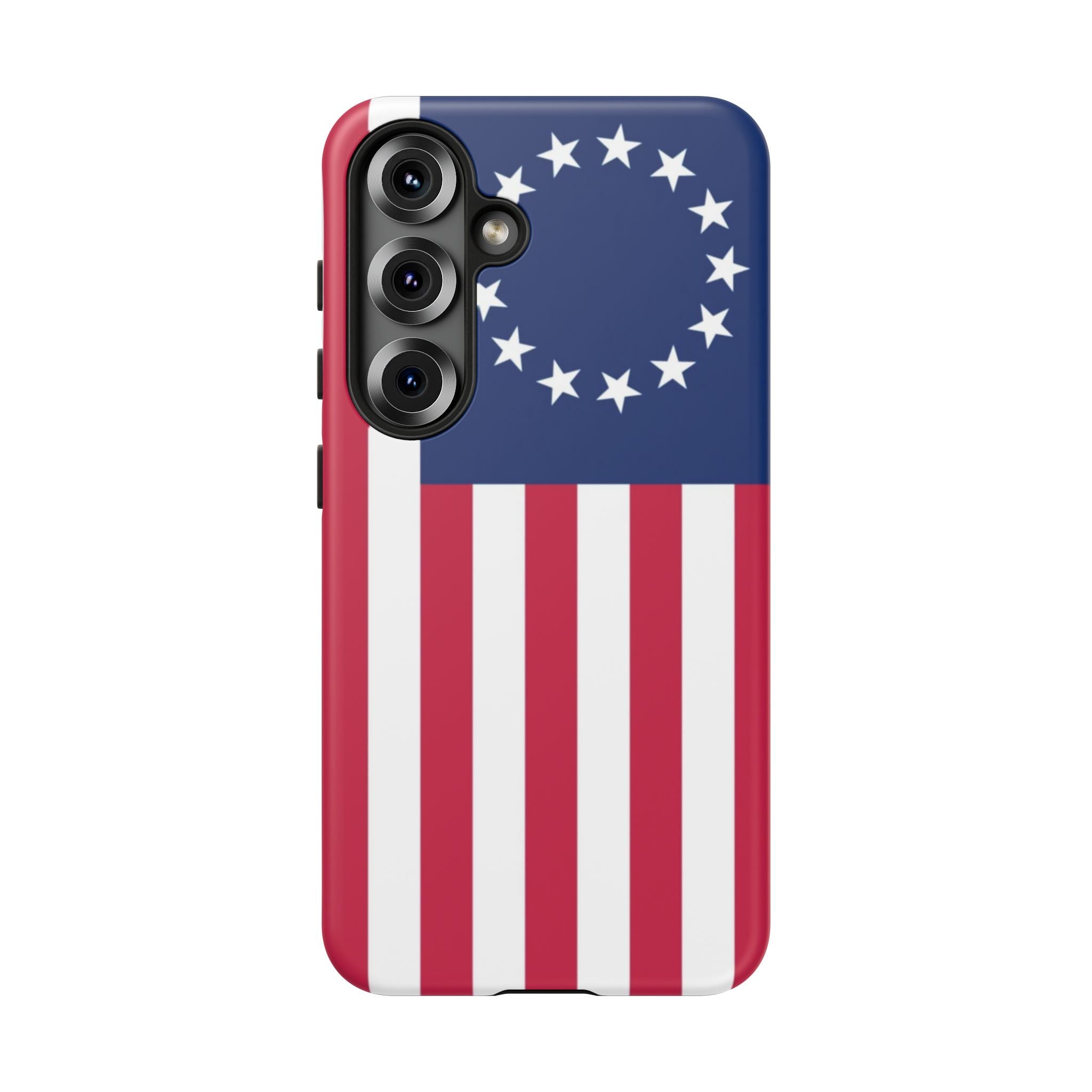 Betsy Ross Flag Tough Phone Case — Patriotic 13-Star American Protective Cover