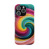 Colorful Abstract Swirl Phone Case I phone 18-13