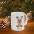 Holiday Reindeer coffee mug