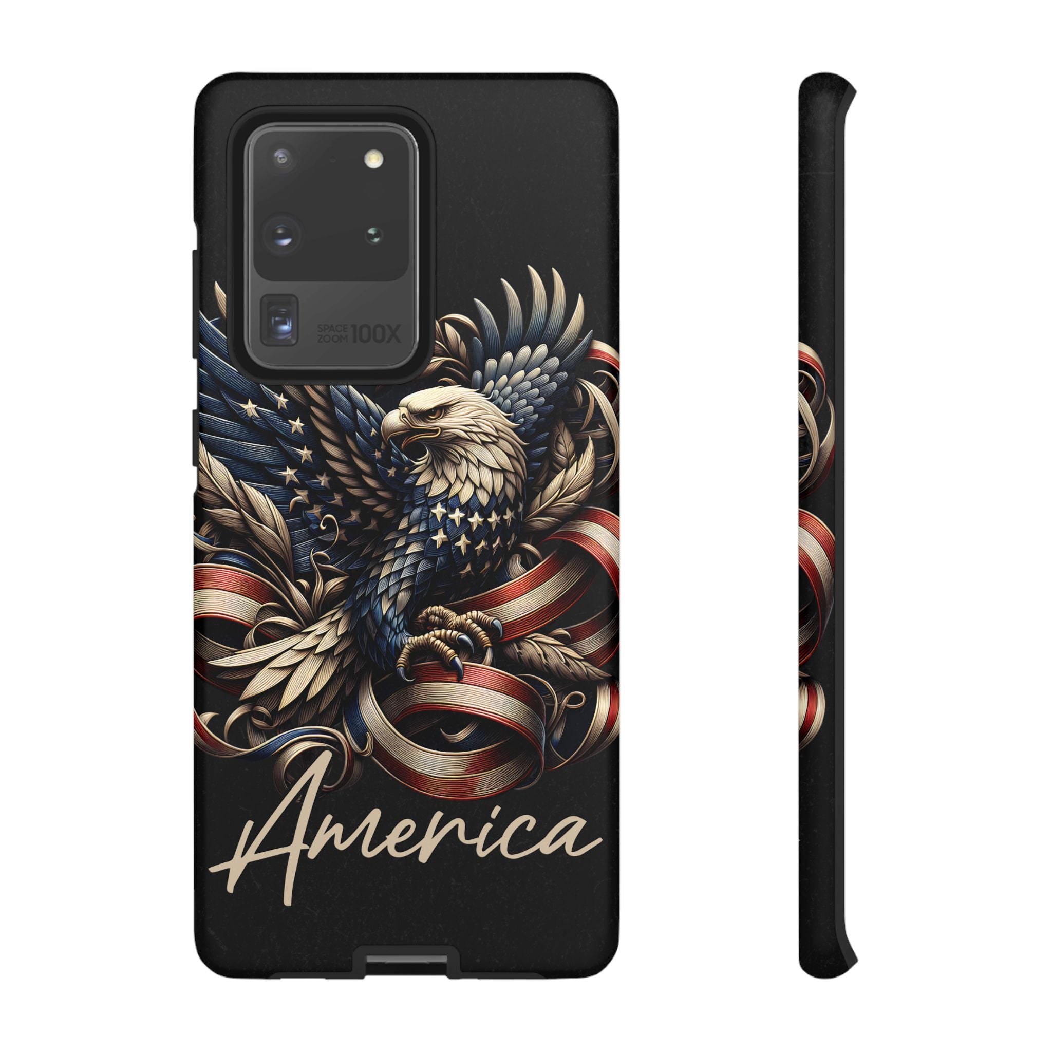 Phone Case - Patriotic American Eagle Design