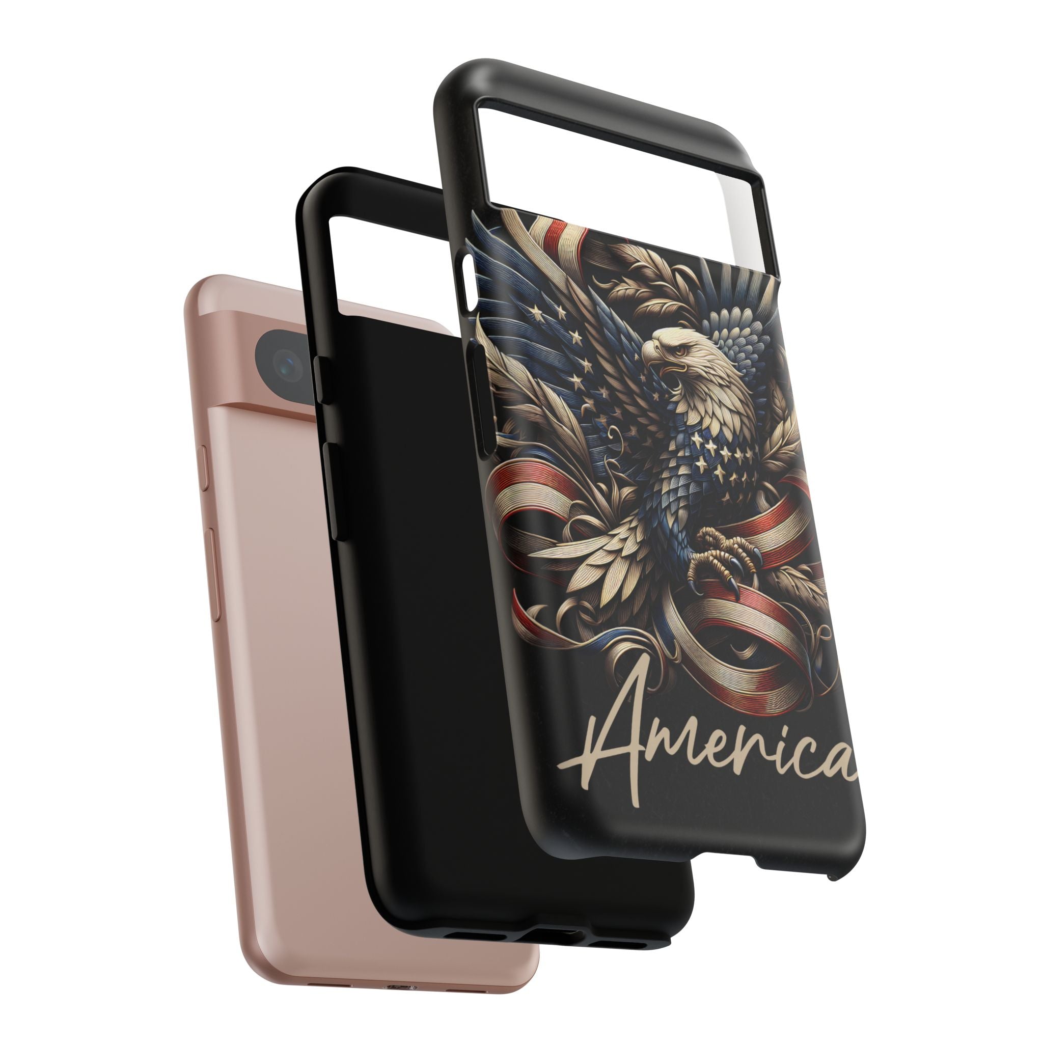 Phone Case - Patriotic American Eagle Design