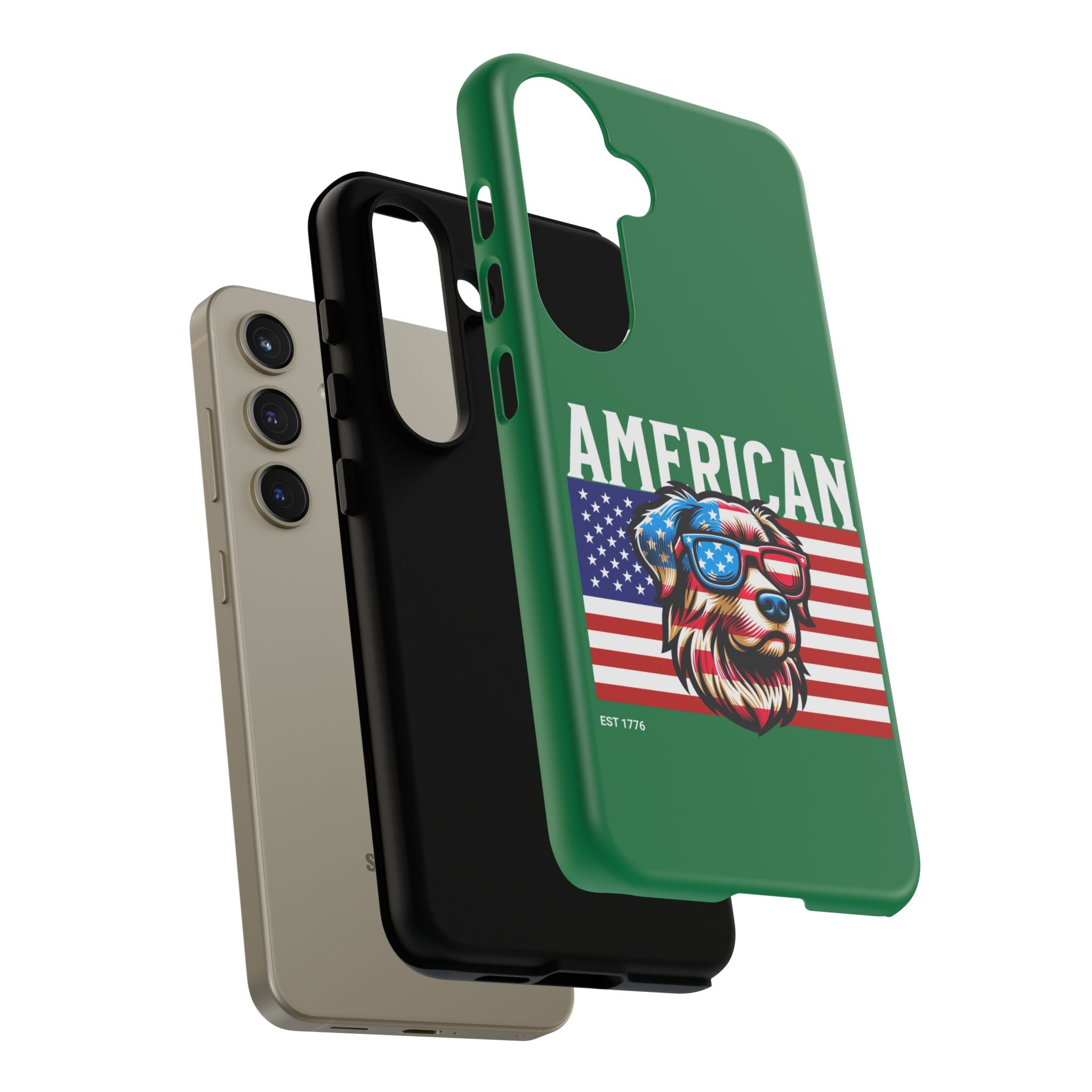 American Dog Tough Cases - Patriotic Pet Phone Case