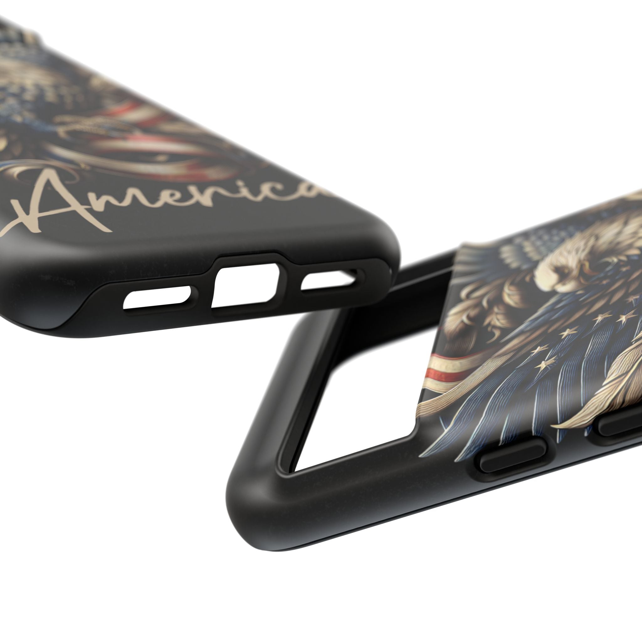 Phone Case - Patriotic American Eagle Design
