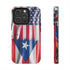 Puerto Rico USA Flag Tough Phone Case