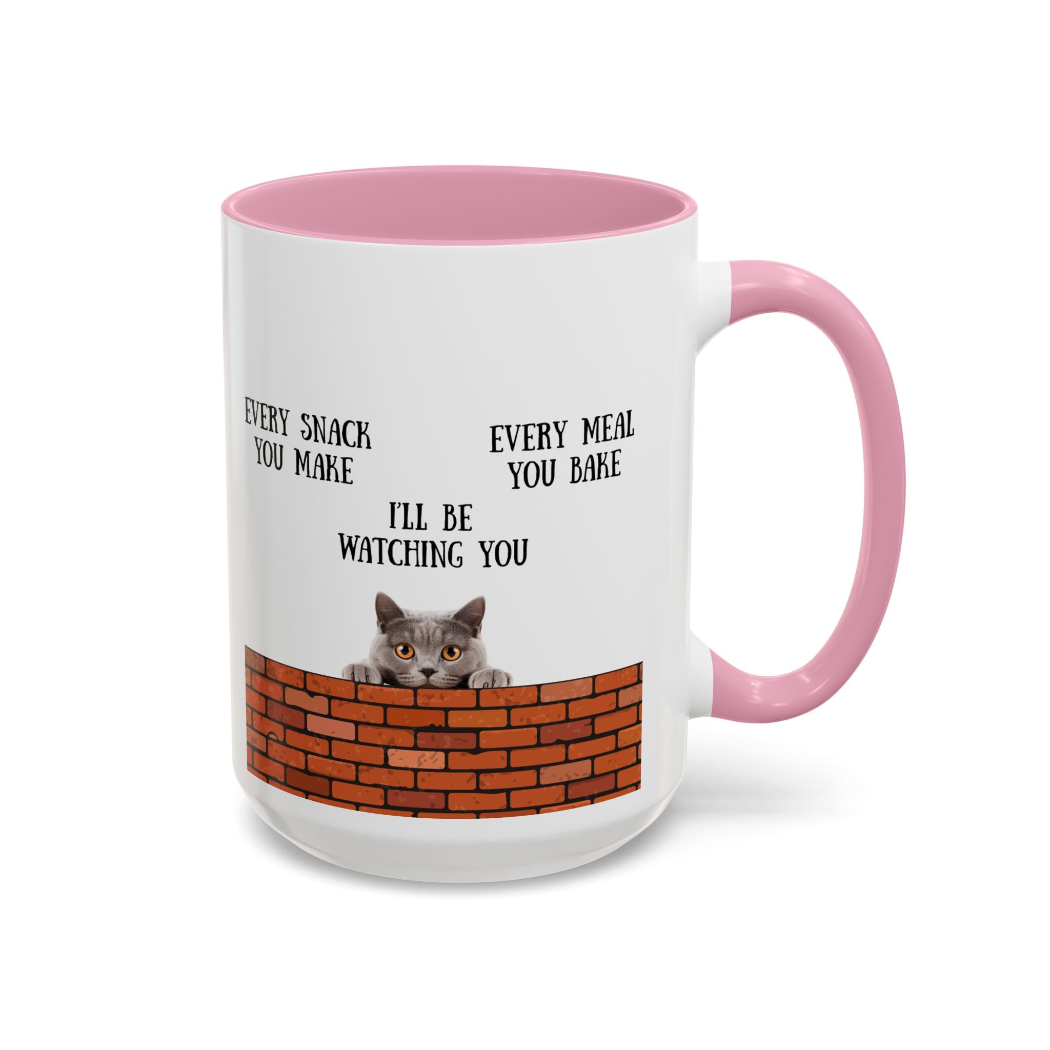 Whimsical Cat Mug with Playful Quote, Cute Coffee Cup for Cat Lovers, Gift for Home & Kitchen, Funny Drinkware
