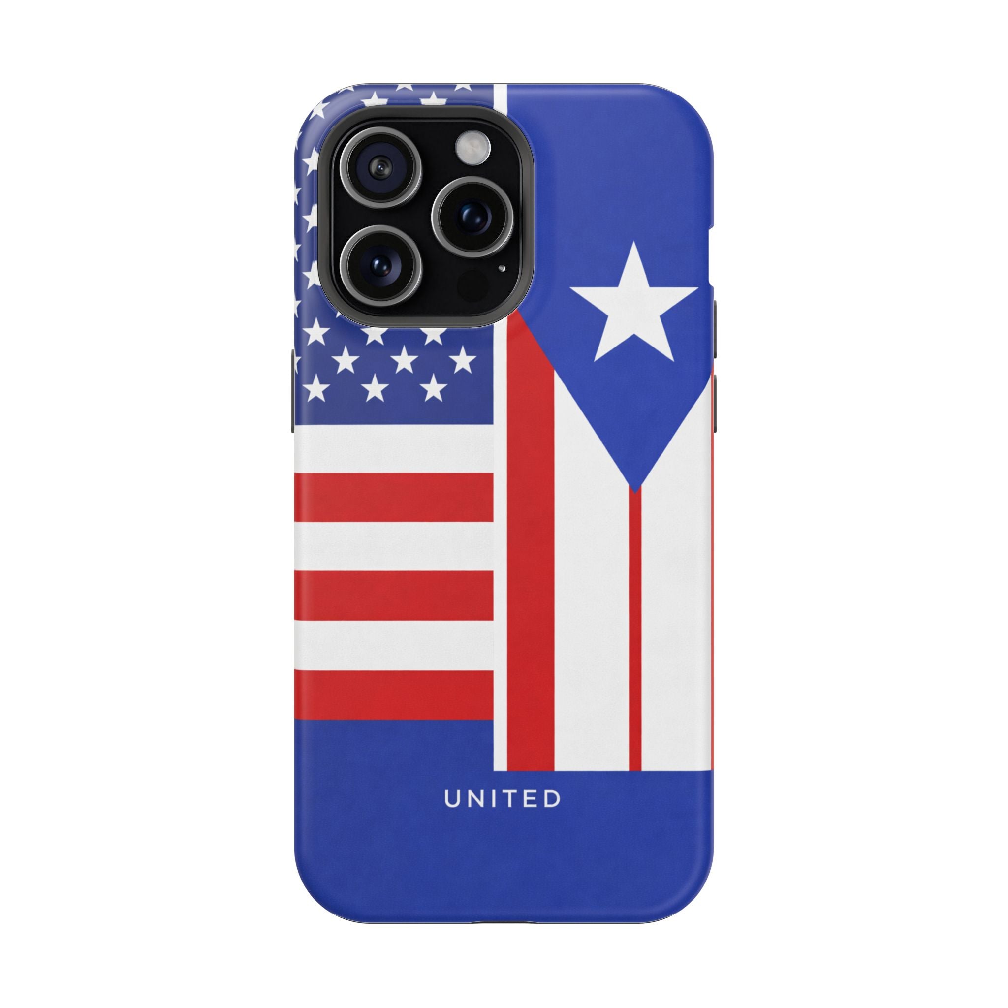 Puerto Rico USA Unity Flag Phone Case Iphone 13-17