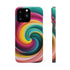 Colorful Abstract Swirl Phone Case I phone 18-13