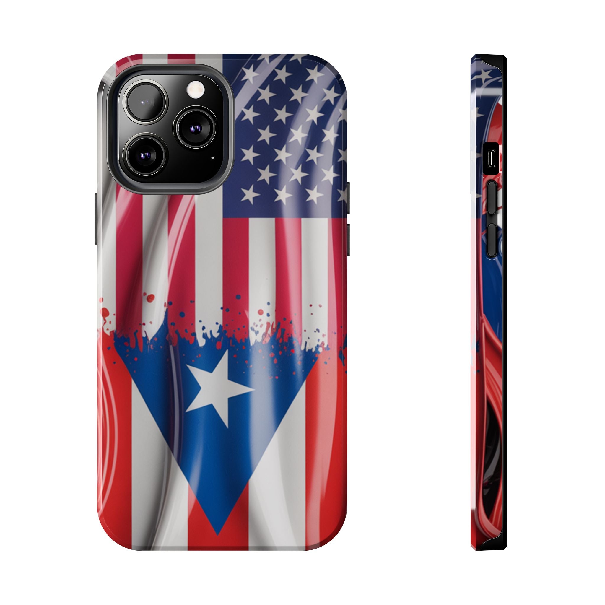 Puerto Rico USA Flag Tough Phone Case