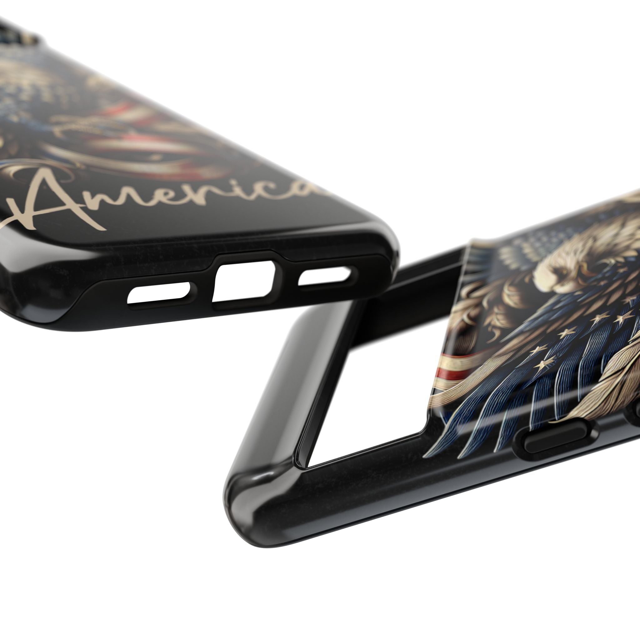 Phone Case - Patriotic American Eagle Design