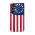 Betsy Ross Flag Tough Phone Case — Patriotic 13-Star American Protective Cover