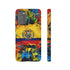 Phone Case, Ecuadorian Flag Paint Splash Design For Samsung And Google Pixel