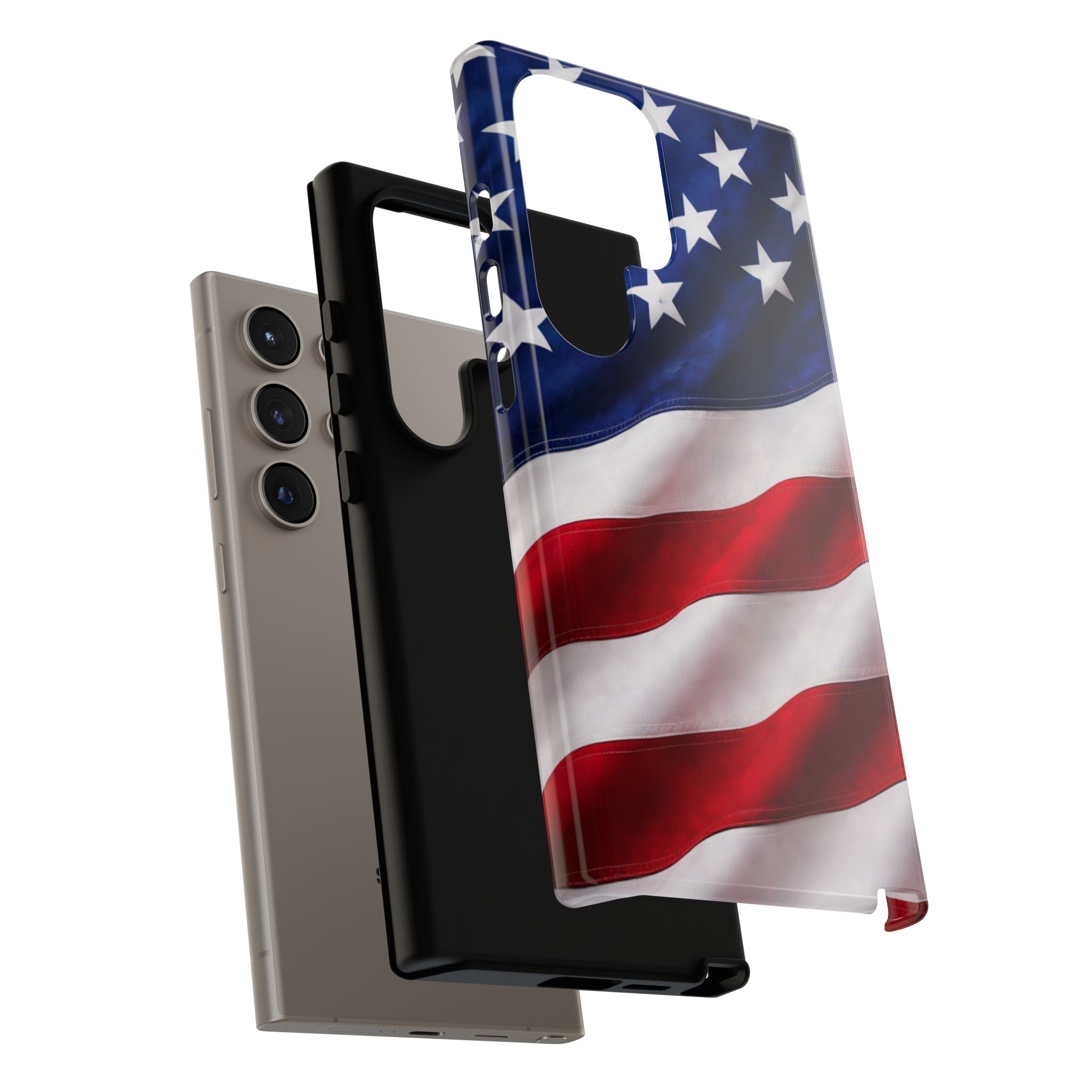 Phone Case — American Flag Tough Cases