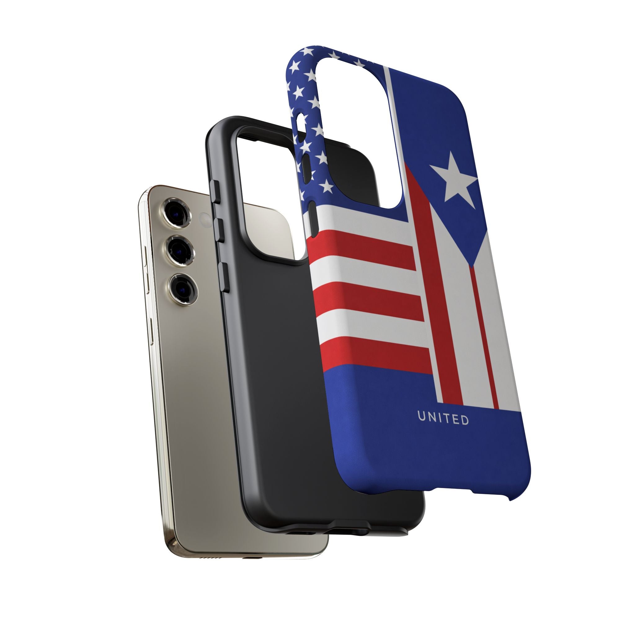 Puerto Rico USA Unity Flag Phone Case Samsung
