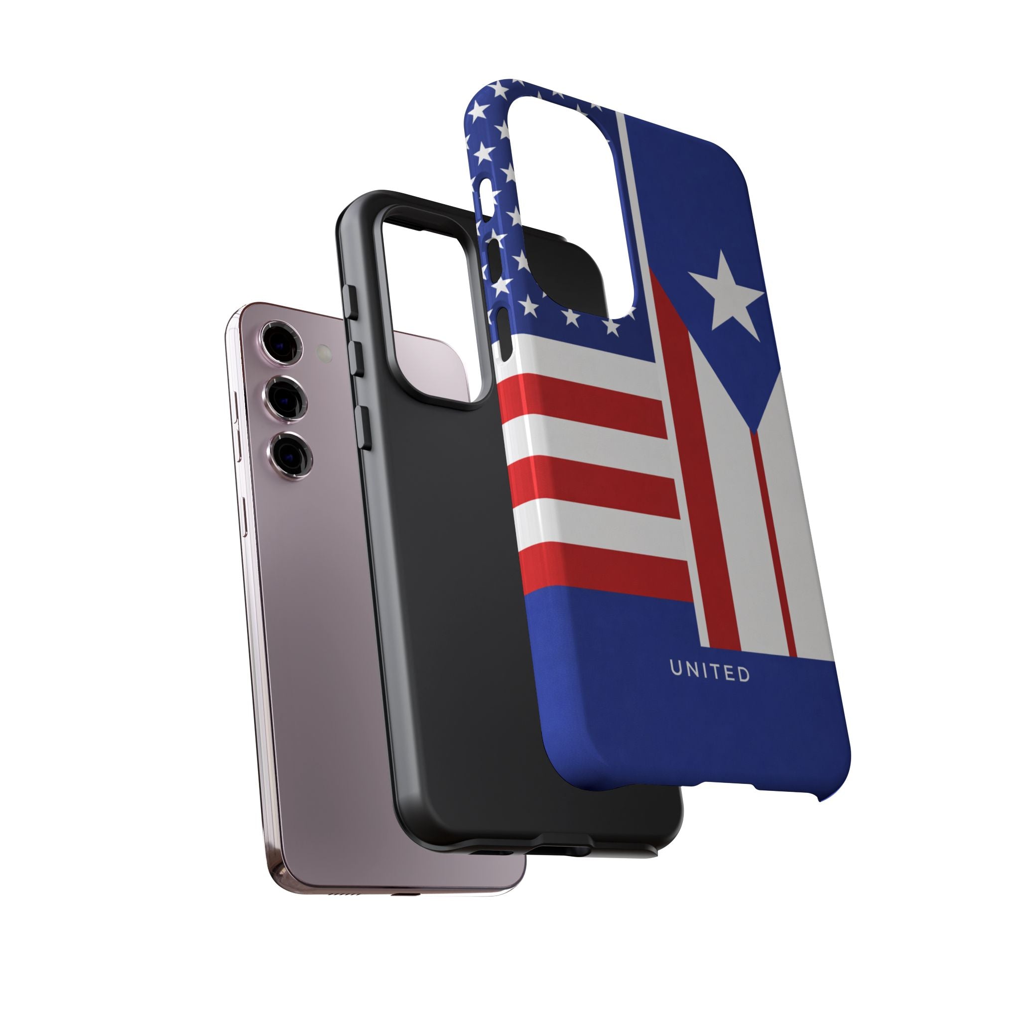 Puerto Rico USA Unity Flag Phone Case Samsung