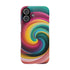 Colorful Abstract Swirl Phone Case I phone 18-13