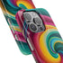 Colorful Abstract Swirl Phone Case I phone 18-13