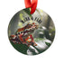 Personalized Ornament Puerto Rican Flag Coqui Frog.