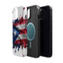 Puerto Rican Flag Paint Splash Design 17-13 - Magnetic Compatible