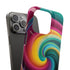 Colorful Abstract Swirl Phone Case I phone 18-13