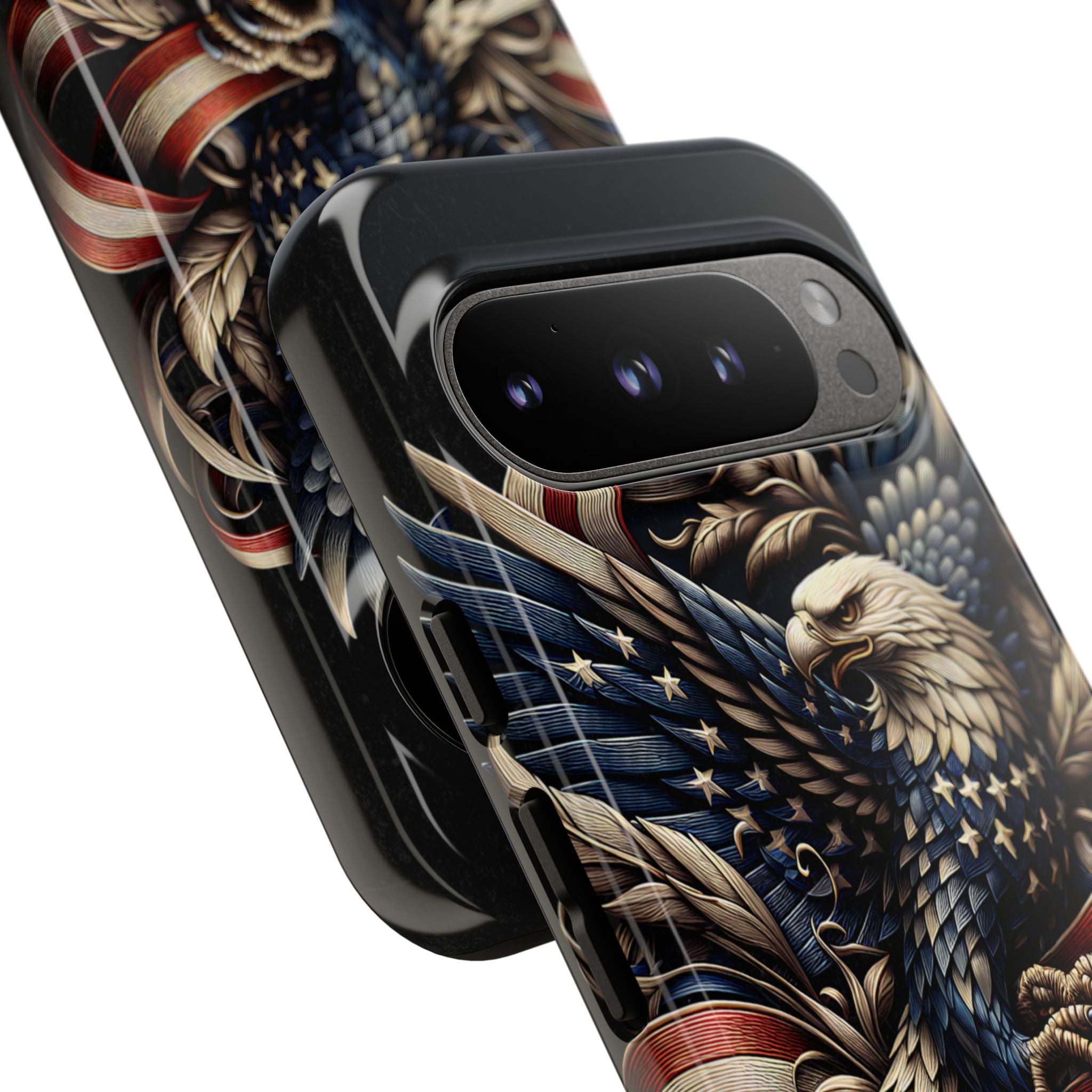 Phone Case - Patriotic American Eagle Design