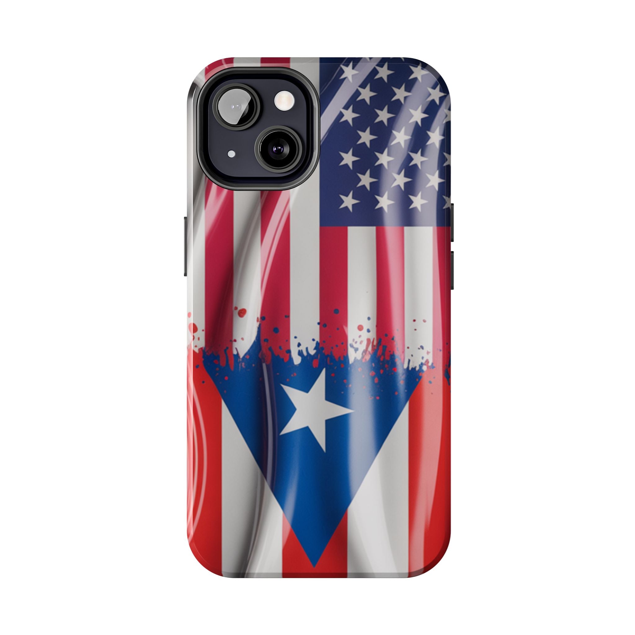 Puerto Rico USA Flag Tough Phone Case