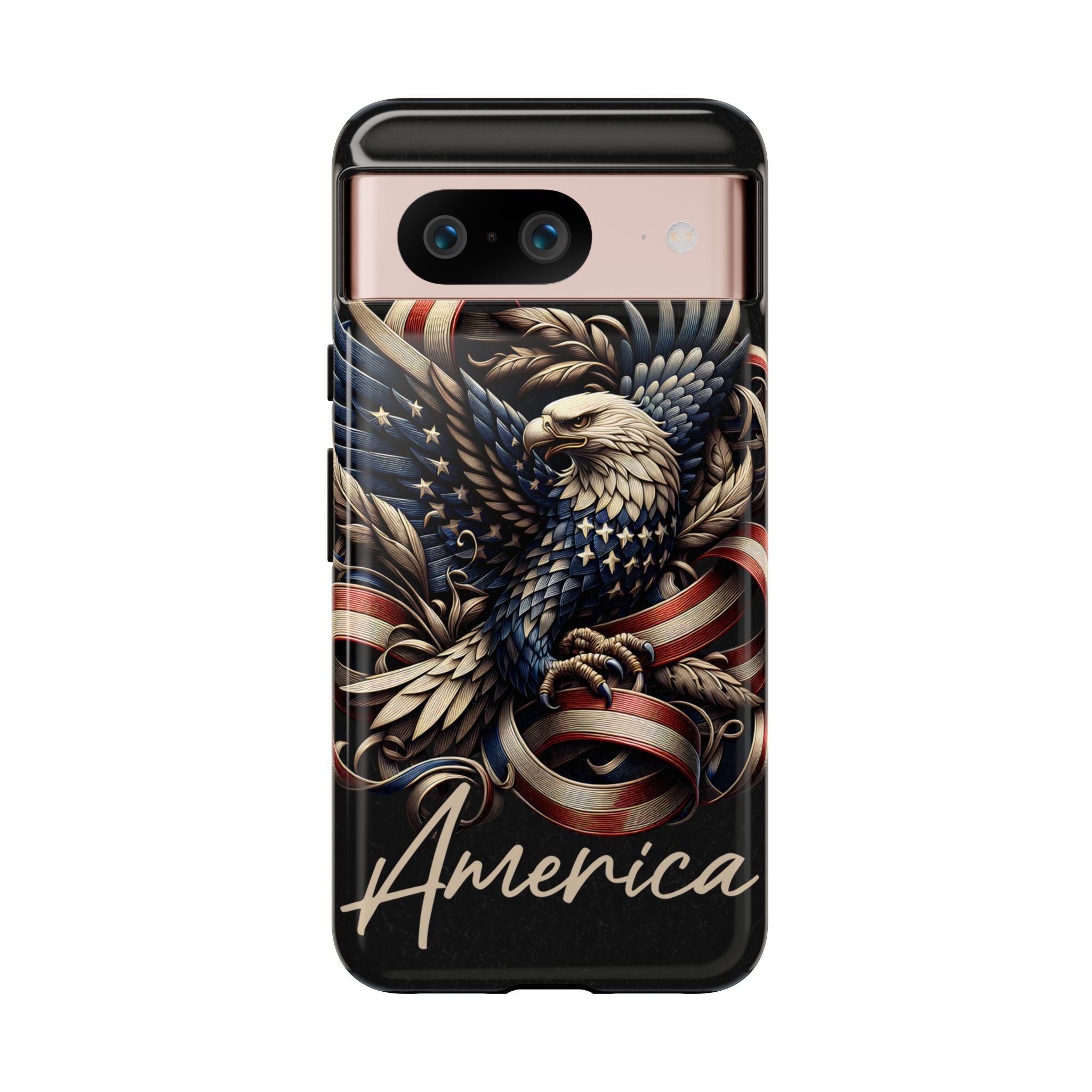 Phone Case - Patriotic American Eagle Design