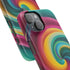 Colorful Abstract Swirl Phone Case I phone 18-13