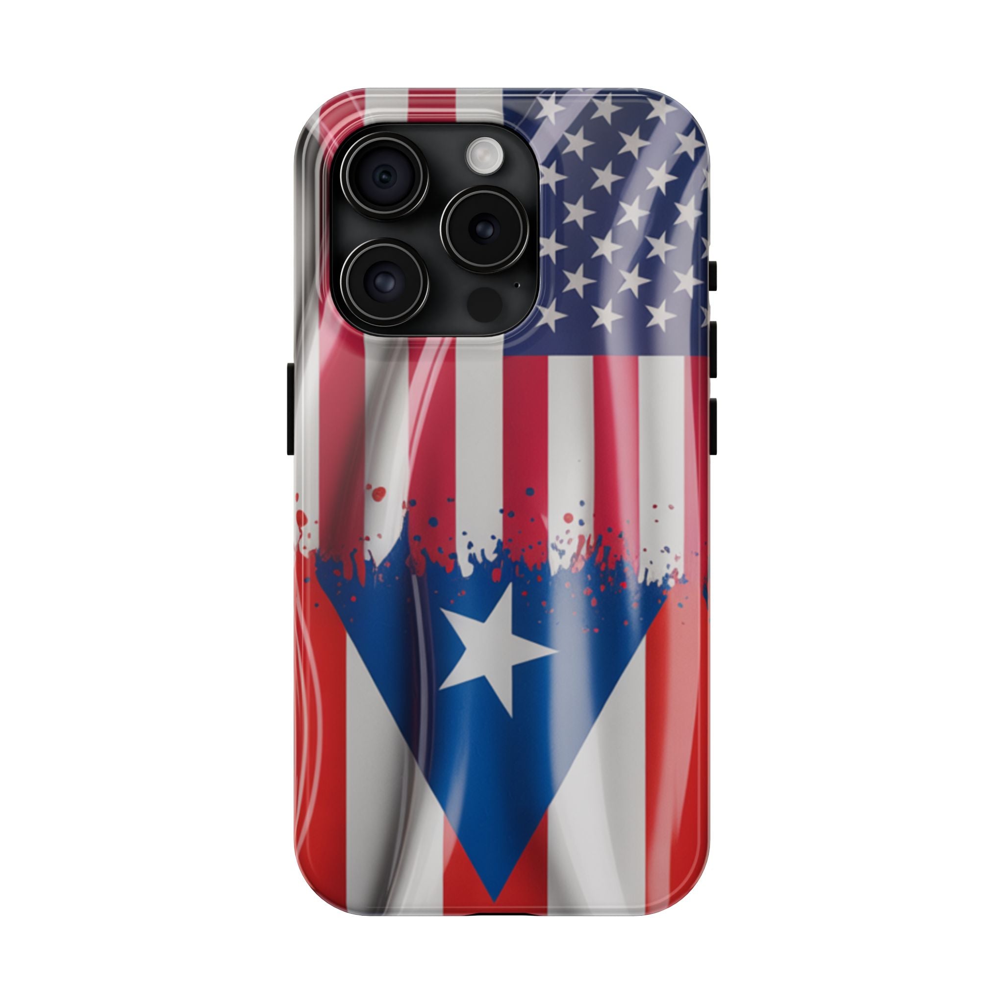 Puerto Rico USA Flag Tough Phone Case