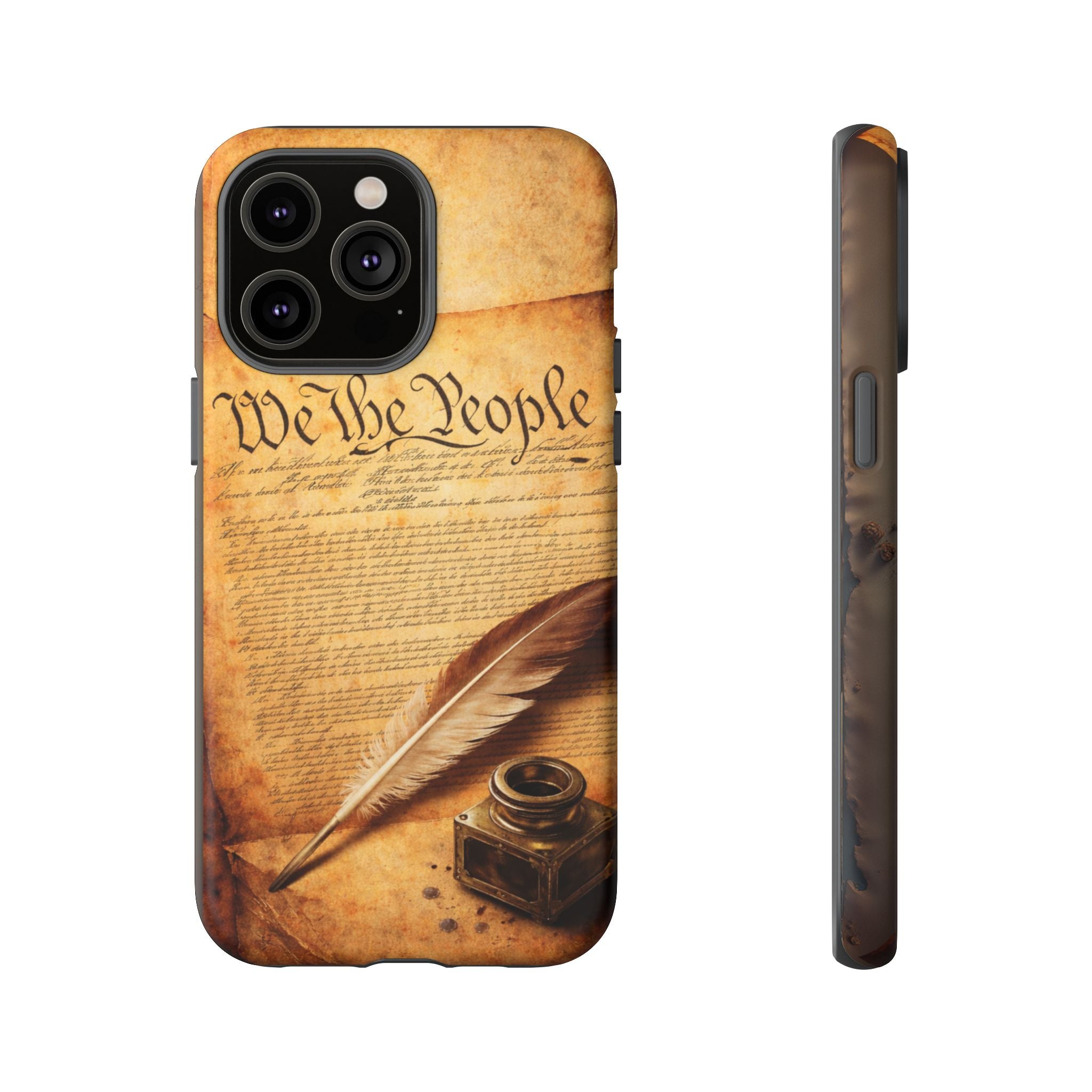 Patriotic "We The People" Phone Case — Vintage Constitution Design