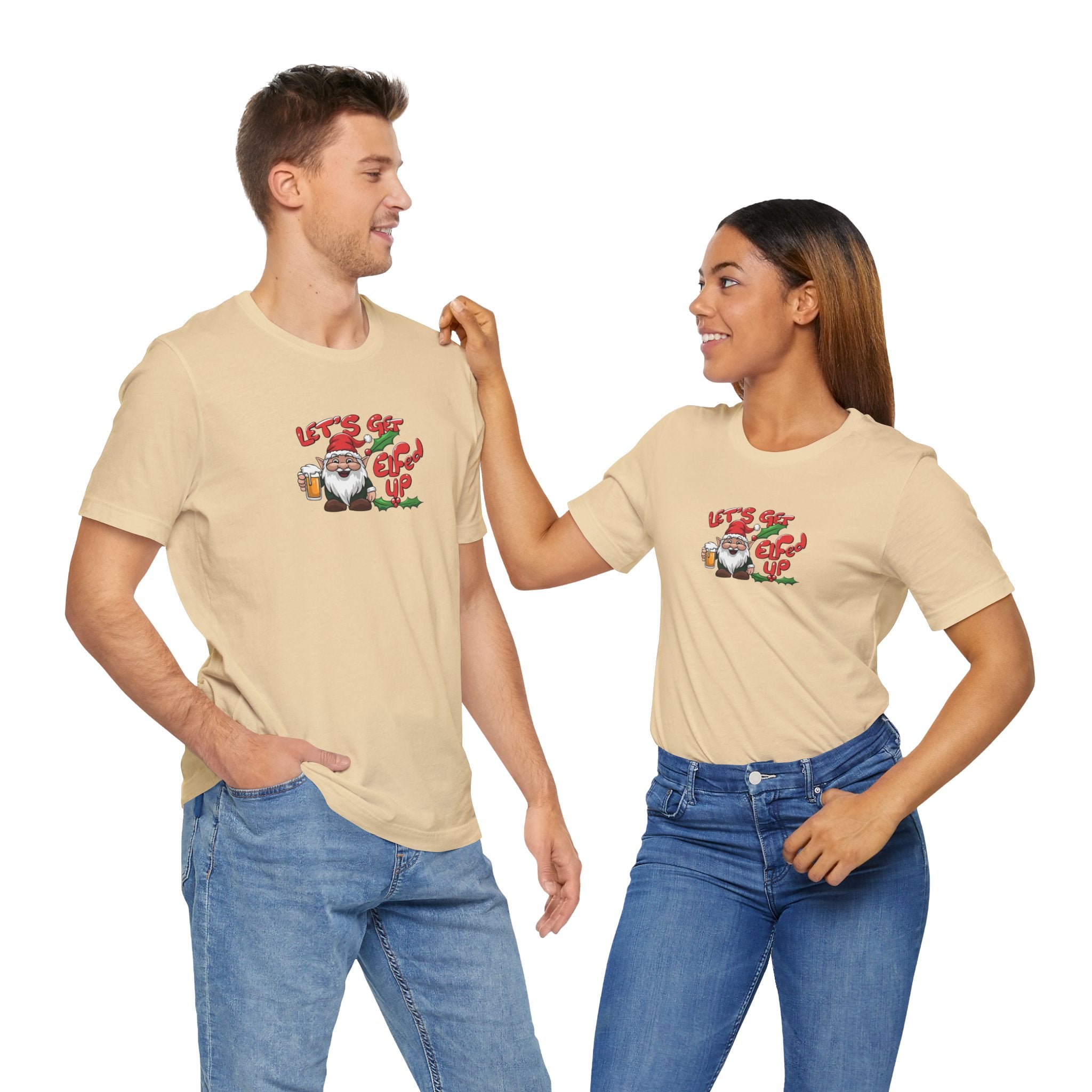 Holiday Unisex Tee - Let's Get Elfed Up