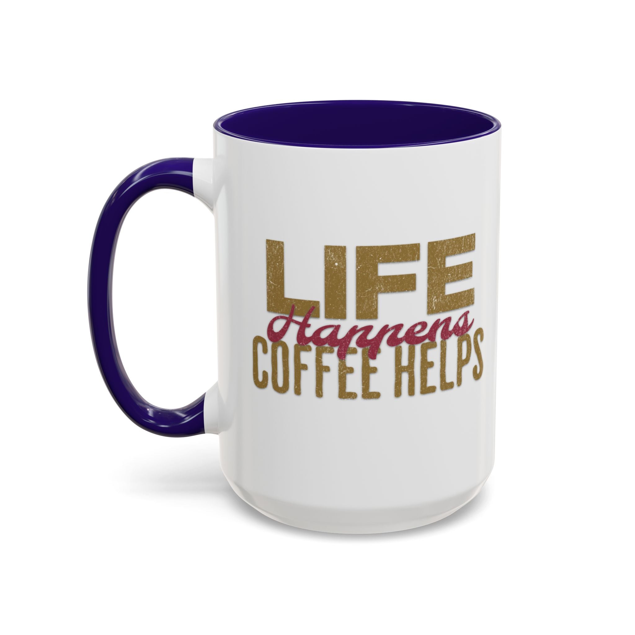 Coffee Is a Cup of Hope 15oz Mug — Colorful Ceramic Coffee Cup