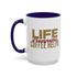 Coffee Is a Cup of Hope 15oz Mug — Colorful Ceramic Coffee Cup