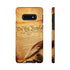 Phone Case — "We the People" Constitution Design with Quill & Ink (Patriotic)