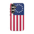 Betsy Ross Flag Tough Phone Case — Patriotic 13-Star American Protective Cover