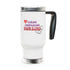 Stainless Steel Travel Mug with Handle, 14oz