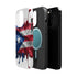 Puerto Rican Flag Paint Splash Design 17-13 - Magnetic Compatible