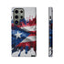 Phone Case For Samsung- Paint Splash Puerto Rican Flag