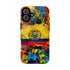 Paint Splash Phone Case, Ecuadorian design fits Iphone 14-16