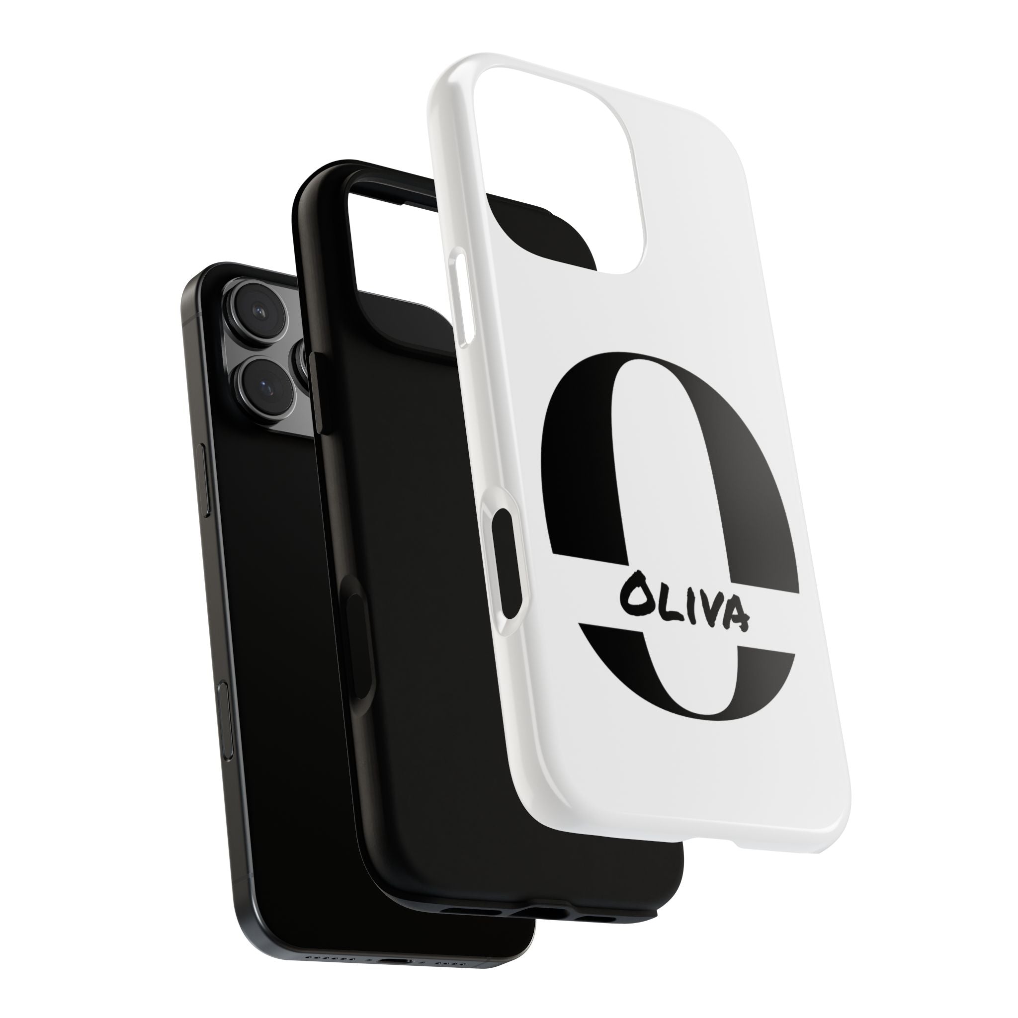 Personalized Tough Cases - Initial Letter and Name - iPhone 11-16