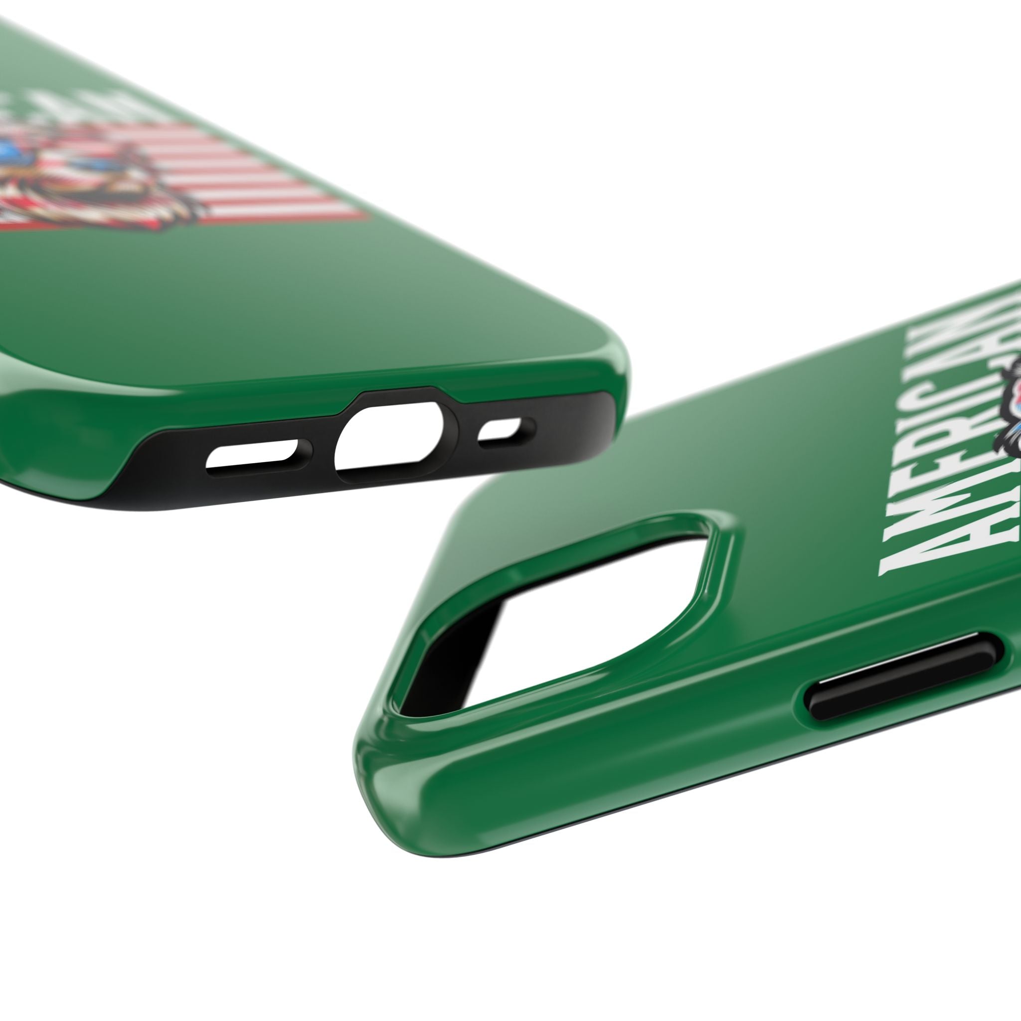 American Dog Flag Tough Phone Case — Patriotic USA Phone Case