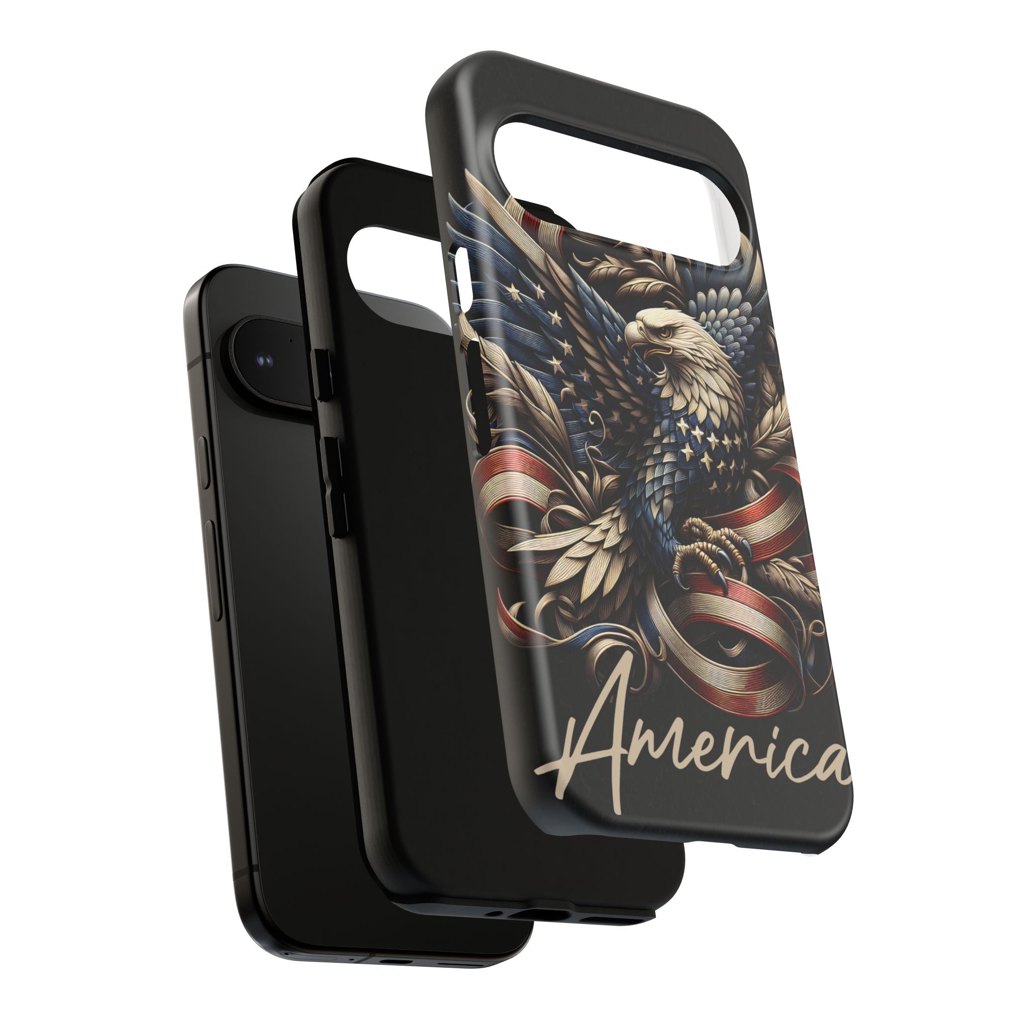 Phone Case - Patriotic American Eagle Design