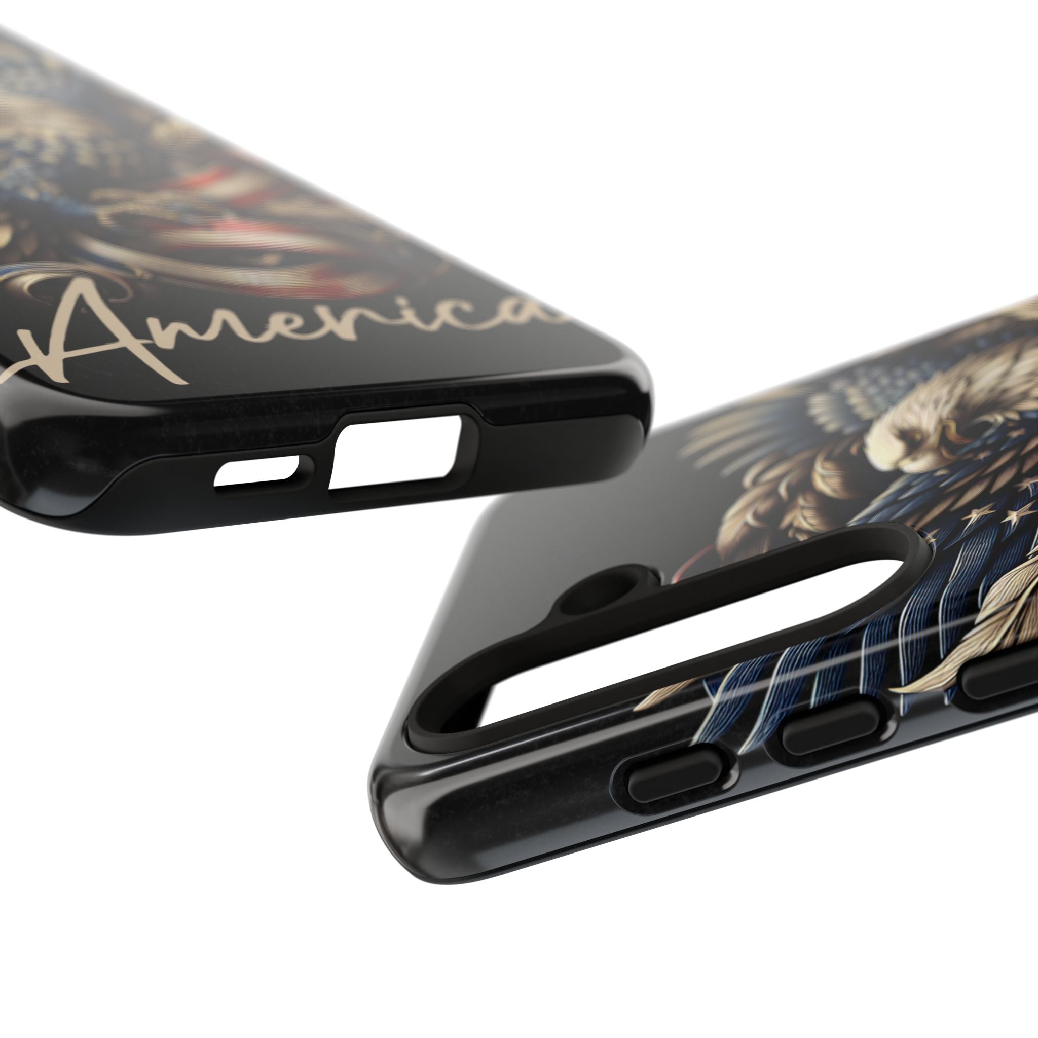 Phone Case - Patriotic American Eagle Design