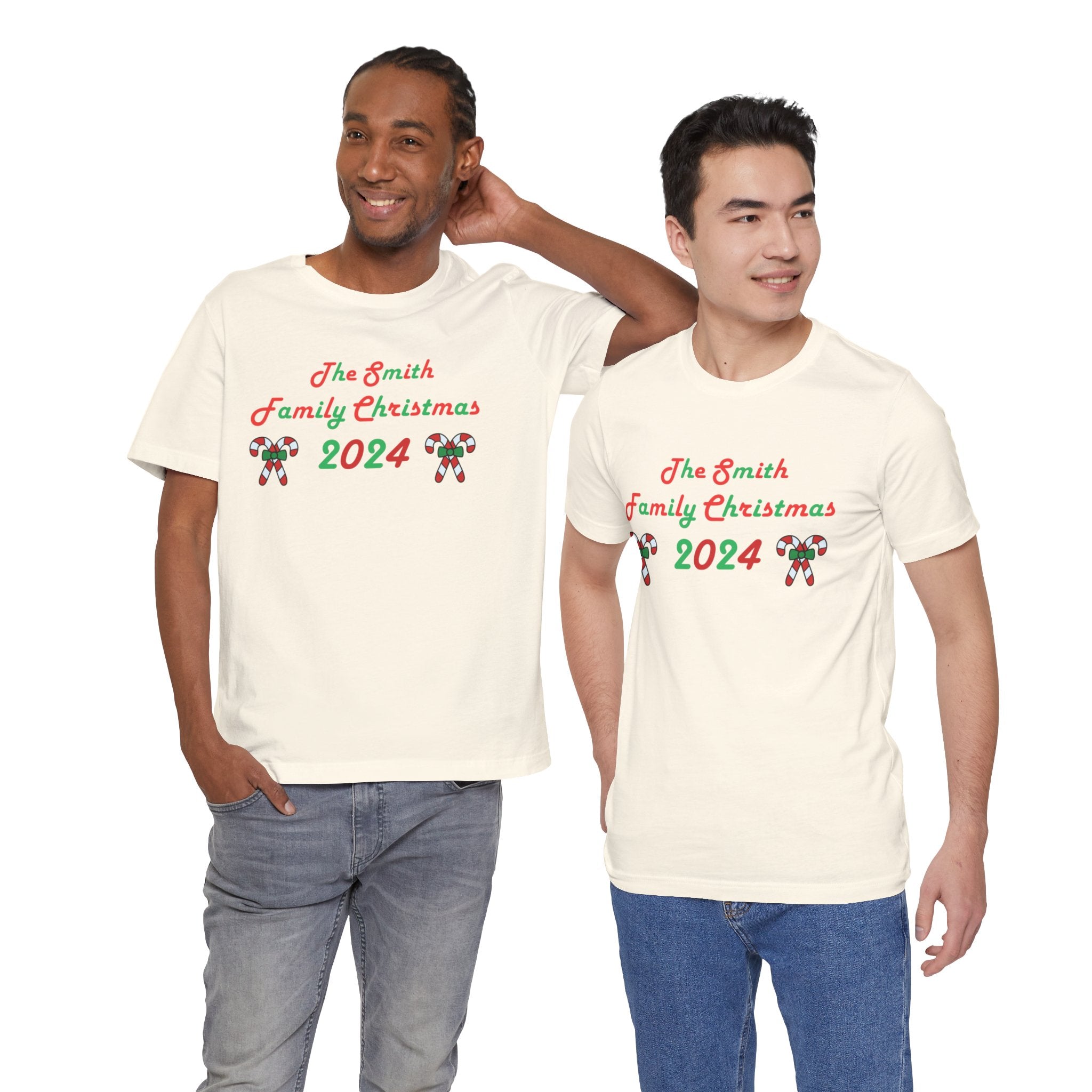 Family Christmas Personalized Unisex Shirt 2024