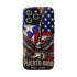 Puerto Rico Eagle Tough Magnetic Phone Case — Patriotic USA & PR Flag Design