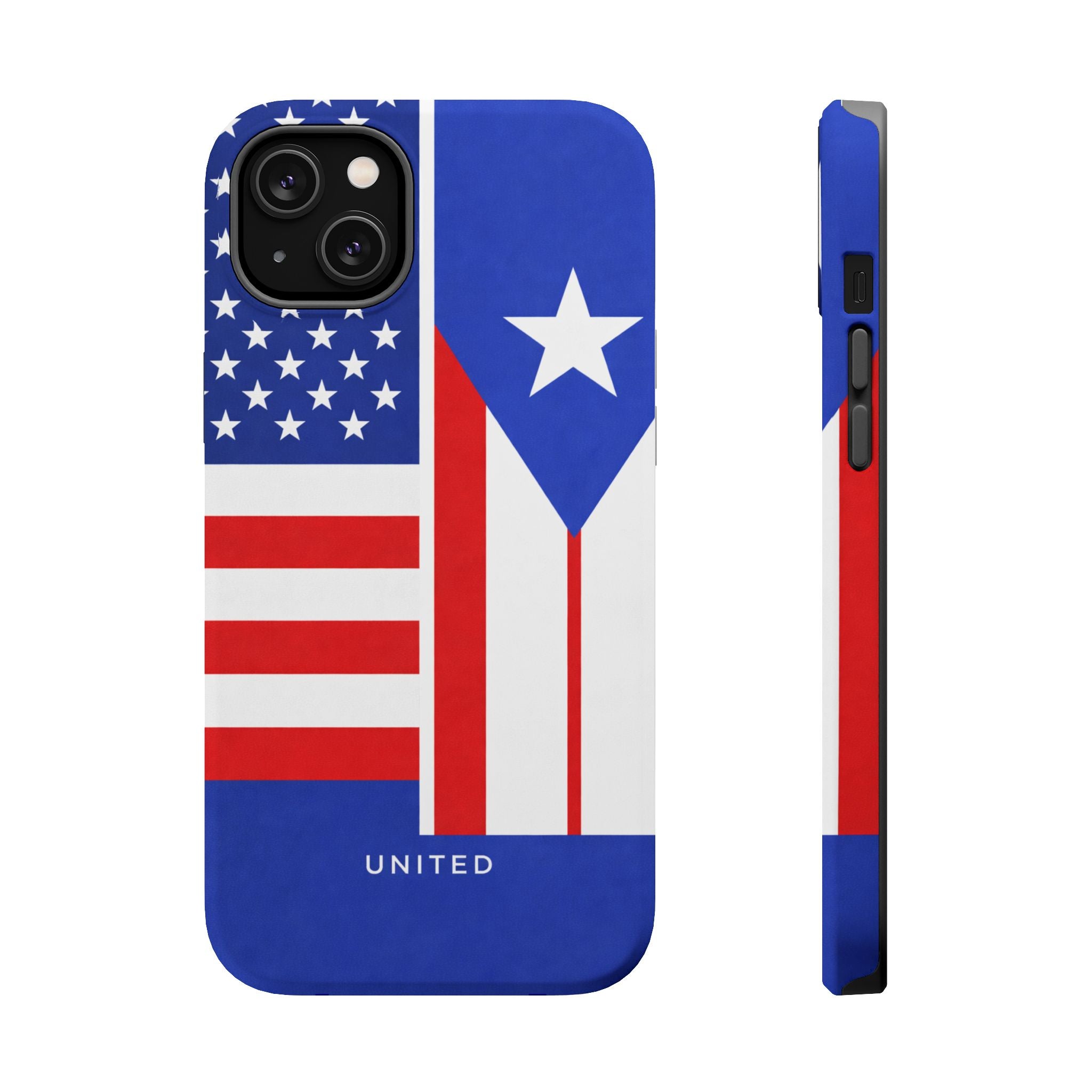 Puerto Rico USA Unity Flag Phone Case Iphone 13-17