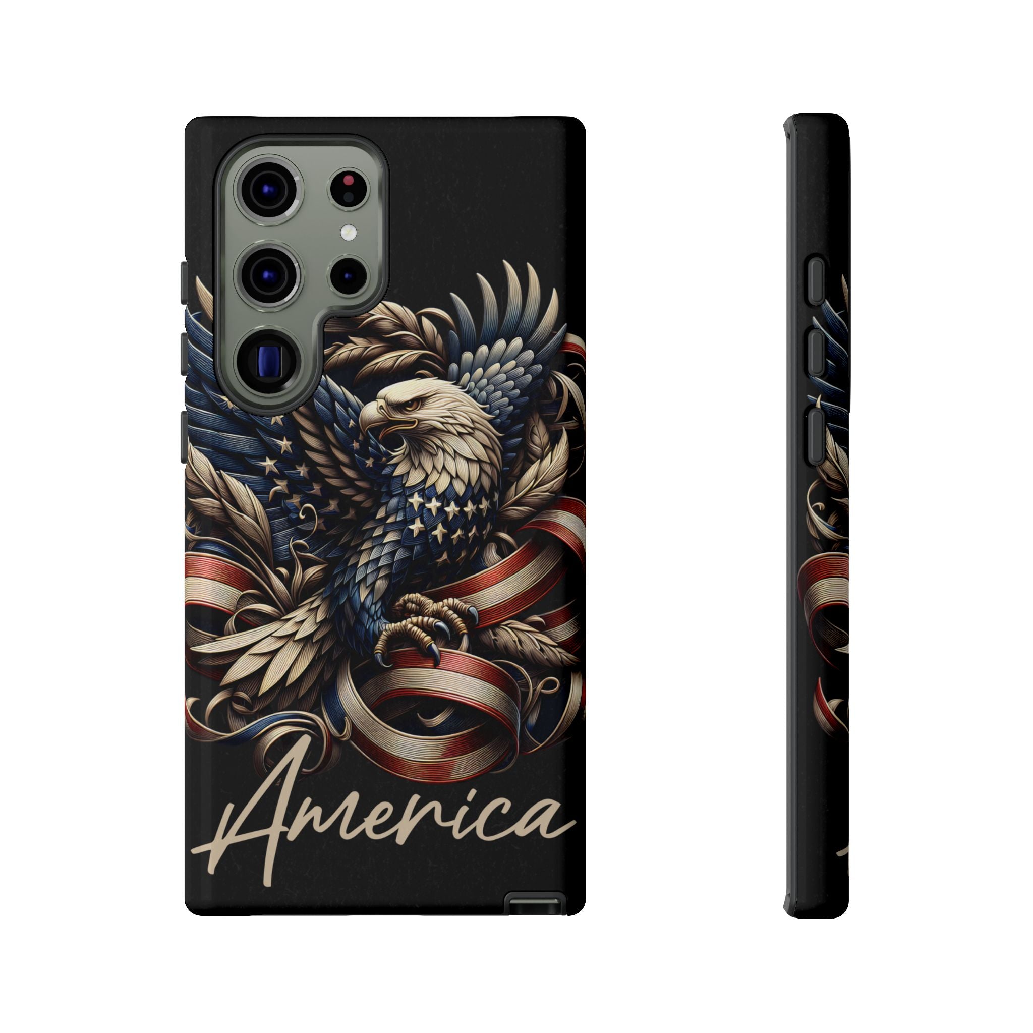 Phone Case - Patriotic American Eagle Design